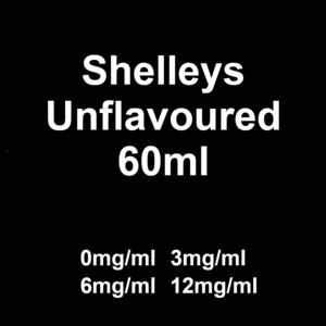 Shelleys Eliquid: Shelleys Eliquid - Unflavoured 60ml