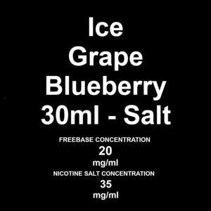 Silverback Ice - Grape Blueberry 30ml / 35mg