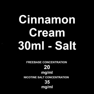 Silverback Eliquid: Silverback - Cinnamon Cream 30ml / 35mg