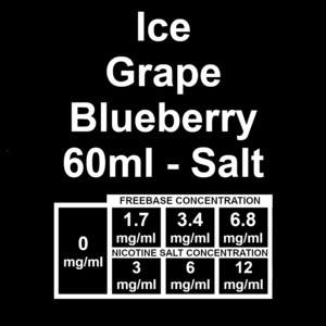 Silverback Ice - Grape Blueberry 60ml