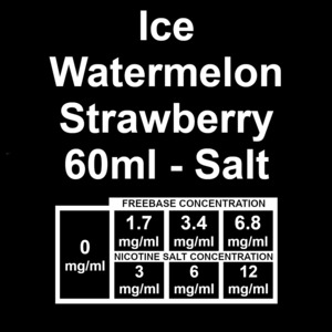 Silverback Ice - Watermelon Strawberry 60ml
