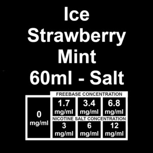 Silverback Ice - Strawberry Mint 60ml