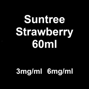 Suntree Eliquid: Suntree - Strawberry 60ml