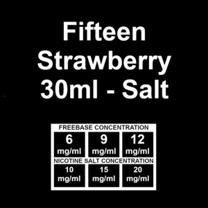 Fifteen Eliquid - Strawberry