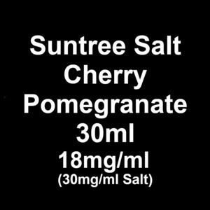 High Strength Salts: Suntree Salts - Cherry Pomegranate / 30mg