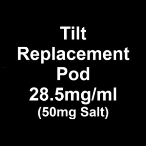 Disposables: Tilt Replacement Pod - 50mg