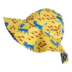 Cats Sunhat (Lemon Chrome)