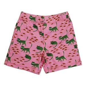 Cat Shorts (Pink)
