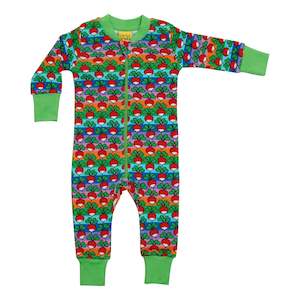 Radish Zip Suit (Stripe)