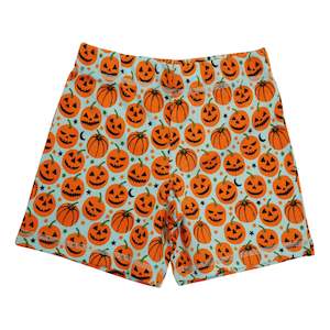 Shorts: Pumpkin Shorts (Blue)