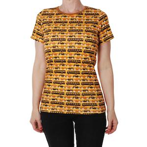 Duns Midwinter 2019: Buses and Cars Long Sleeve Women's Top (Small)