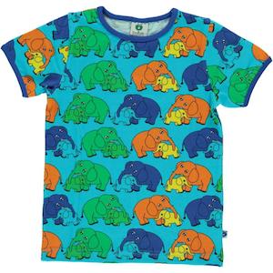 Smafolk: Elephant Short Sleeved Top