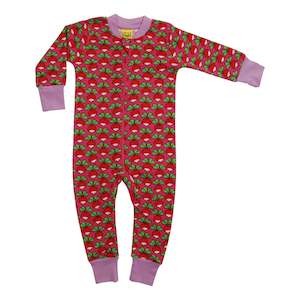 Onesie Day 2019: Radish Zip Suit (Raspberry Rose)