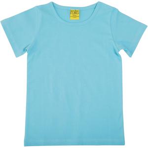 Adults: Sky Blue Womens Short Sleeve Top (X-Large)