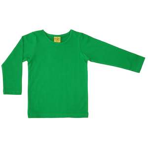 Adults: Green Womens Long Sleeved Top (Small)
