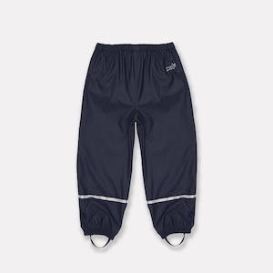 Unlined Navy Waterproof Trousers (Recycled)