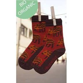 5 For 25 Socks: Fräulein Prusselise Organic Socks - Wild Pig