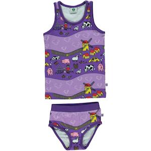 Stocking Fillers: Farm Underwear Set (Purple Heart)