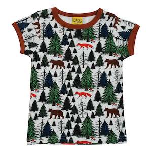 Under 3s: Wood Short Sleeved Top