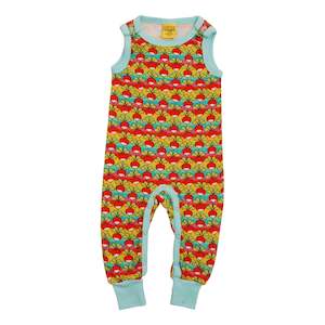 Radish Mini Stripe Dungarees