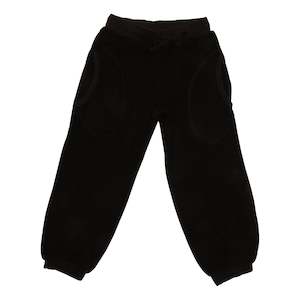 Black Terry Trousers
