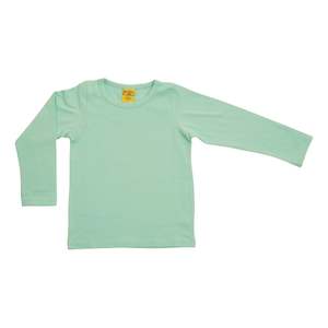 Under 3s: Cabbage Green Long Sleeved Top