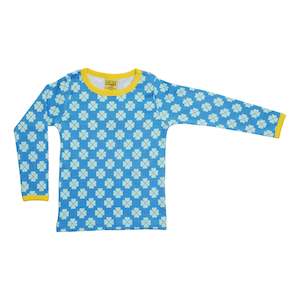 Clover Long Sleeved Top (Blue) (8 Years)