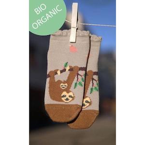 Stocking Fillers: Organic Ankle Socks - Sloths