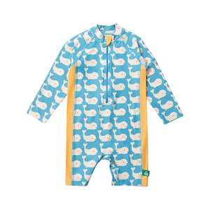 Summer Sale 2022: Blue Whales Upf 50 Recycled Sunsafe Sunsuit
