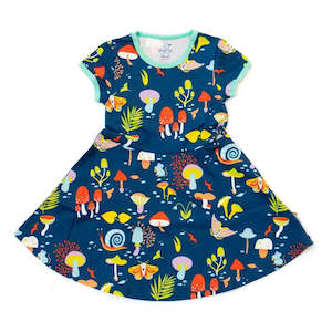 Forest At Night Skater Dress