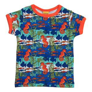 Under 3s: Seahorses Short Sleeved Top