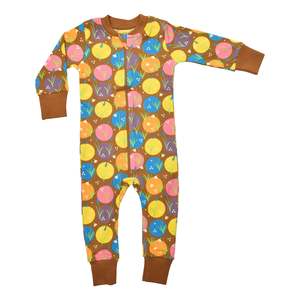 Size 68 4 6 Months: Snowdrops Zip Suit