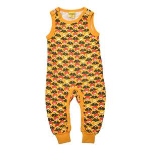 Multi Radish Mineral Yellow Dungarees
