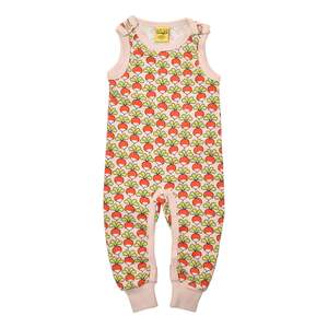Size 74 6 9 Months: Radish Pale Dogwood Dungarees