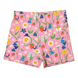 Happy Flower Lilac Shorts