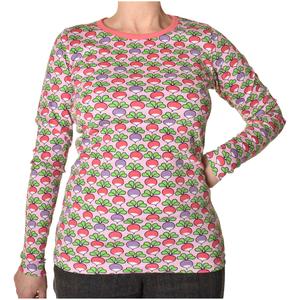 Multi Radish Pink Women's Long Sleeved Top
