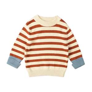 Ginger Striped Knitted Jumper