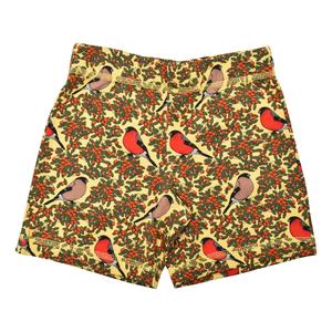 Bullfinch Yellow Cream Shorts