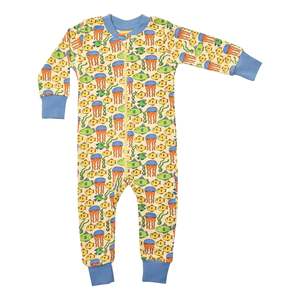 Jellyfish Blue Zip Suit