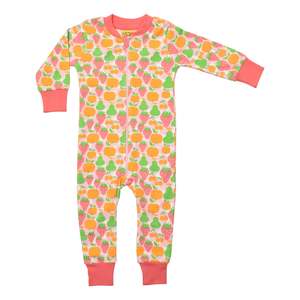 Fruits Blushing Bride Zip Suit