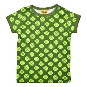 Duns Summer 2025: Clover Treetop Green Short Sleeved Top