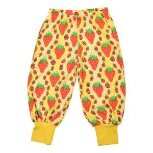 Duns Winter 2026: Strawberries Yellow Baggy Pants