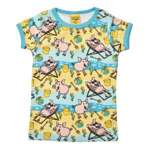 Beach Pig Short Sleeved Top