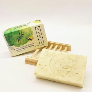 Pure Essence Body Soap: Pure Essence Body Soap - Lemongrass + Lemon 100g