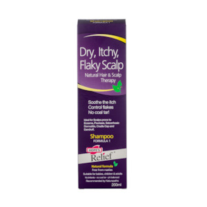 Products: Hopes Relief Itchy, Dry Flaky Scalp Shampoo 200ml