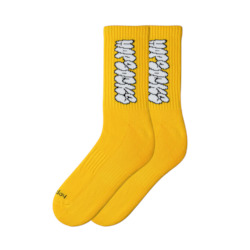Products: THROW SOCK YELLOW
