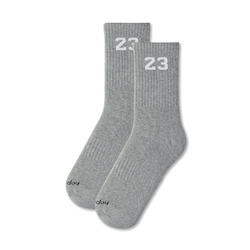 air: JORDAN 23 SOCKS - NEUTRAL GREY