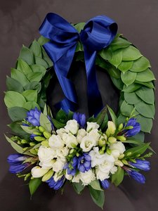 Products: Fresh Flower Wreath - Hornby Florist
