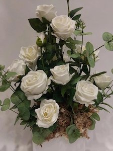 Artificial Front Facing Small Arrangement - Hornby Florist