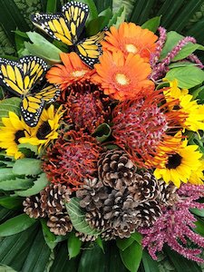 Golden Radiance Bouquet - Hornby Florist